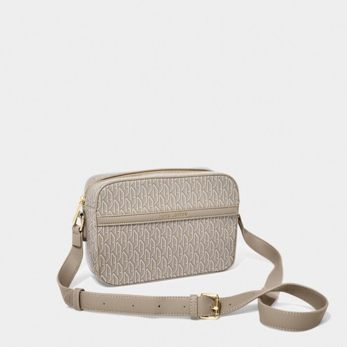 Katie Loxton Signature Crossbody Bag - Taupe